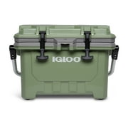 Igloo 24 Quart IMX Hard Sided Cooler, Oil Green