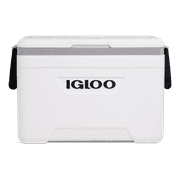 Igloo 25 QT Marine Hard Sided Cooler, White  (10.46" x 20.56" x 13.06")