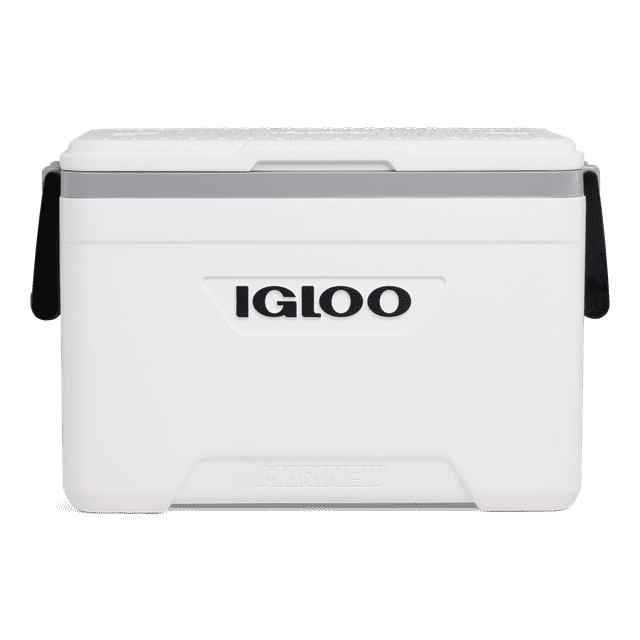 Igloo 25 QT Marine Cooler, Hard Sided, White, NonSlip, RustFree, UV