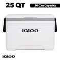 thumbnail image 1 of Igloo 25 QT Marine Hard Sided Cooler, White, 1 of 12