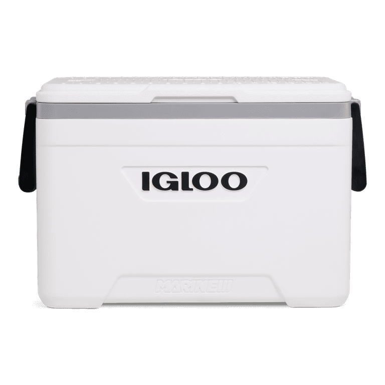 Igloo 25 QT Marine Cooler, Hard Sided, White, Non-Slip, Rust