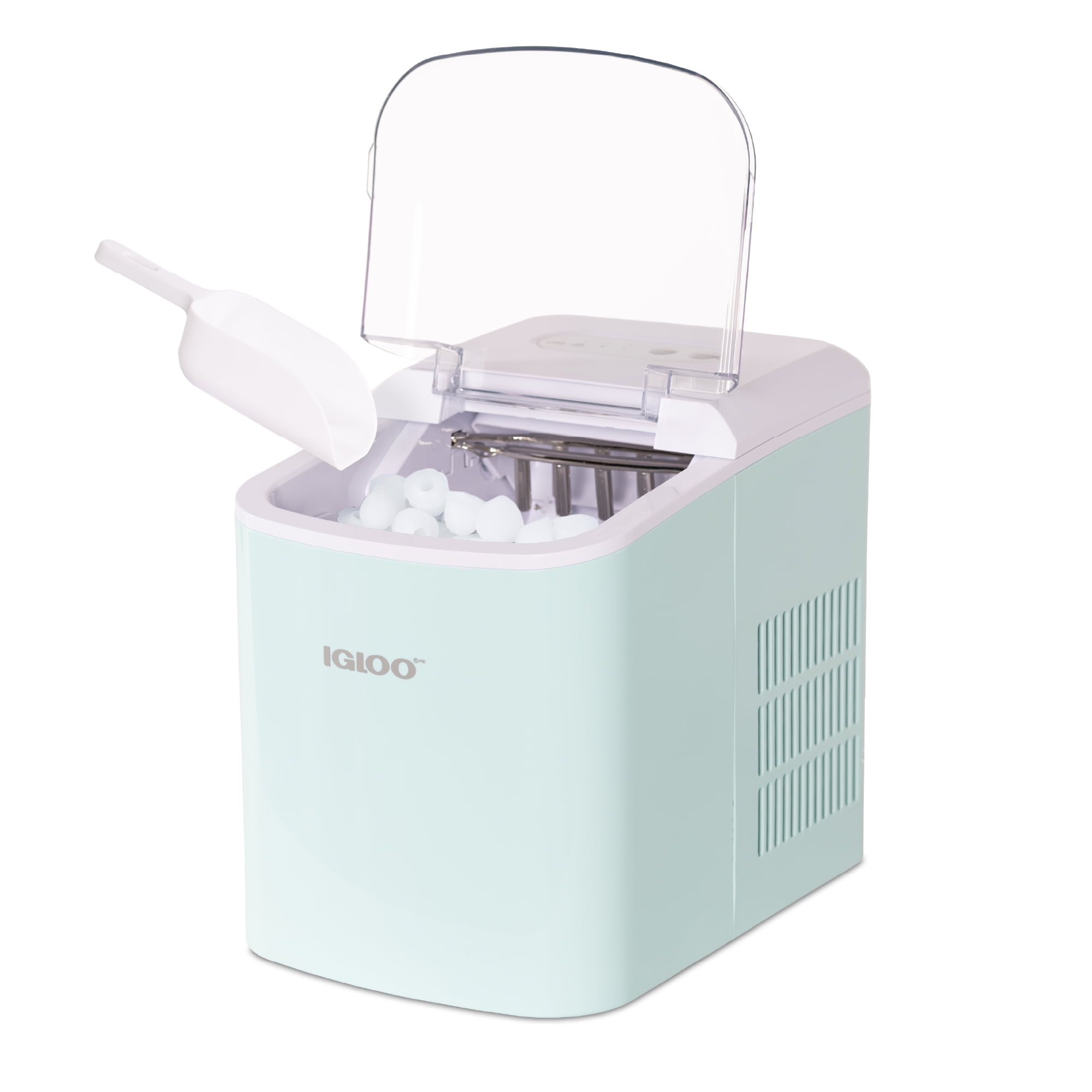 Igloo 26Pound Automatic Portable Countertop Ice Maker Machine, Aqua