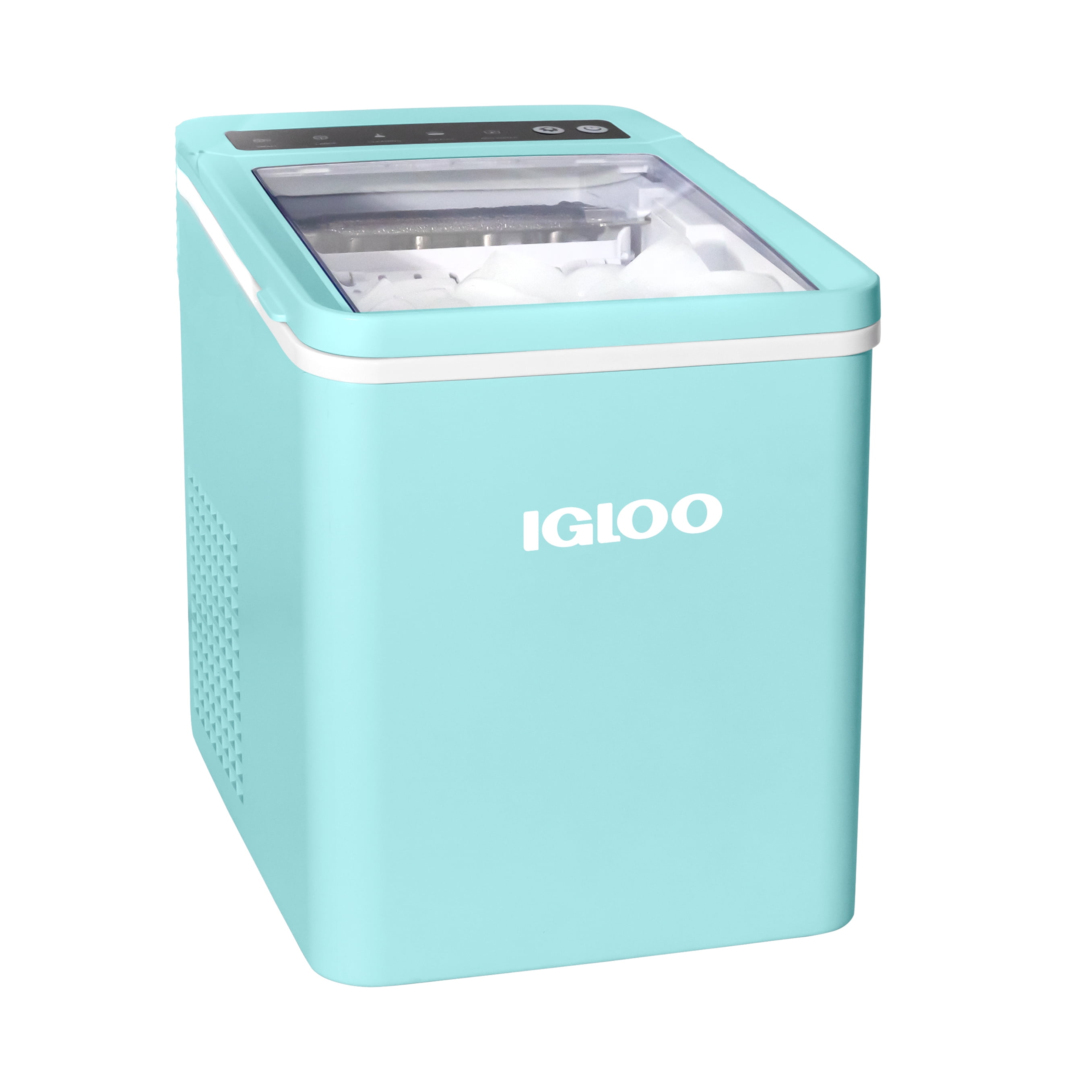 Igloo 26-Pound Automatic Portable Countertop Ice Maker Machine, White