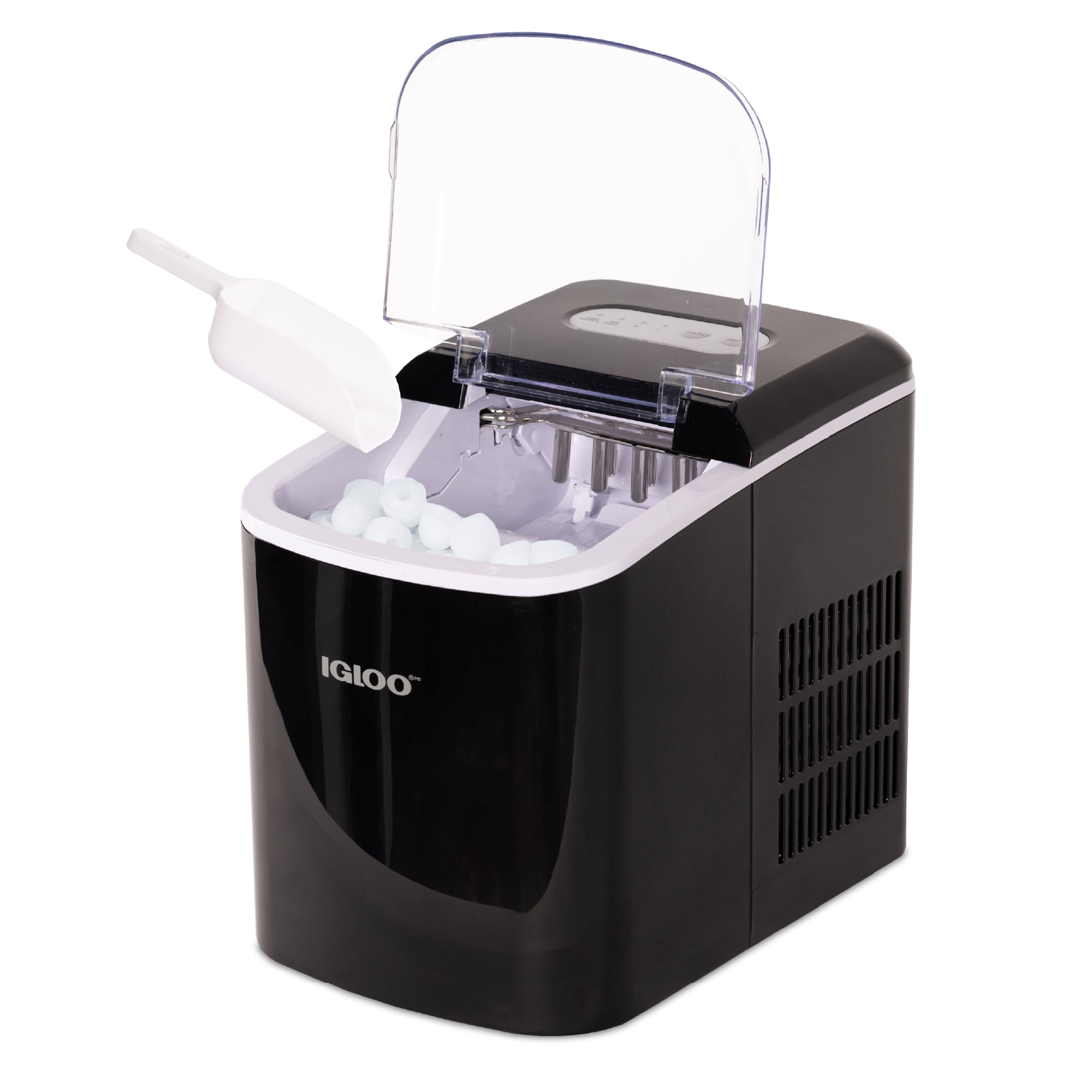 Igloo 26Pound Automatic Portable Countertop Ice Maker Machine Black