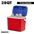 thumbnail image 1 of Igloo 28 QT Laguna Hard-Sided Ice Chest Cooler, Red White & Blue, 1 of 14