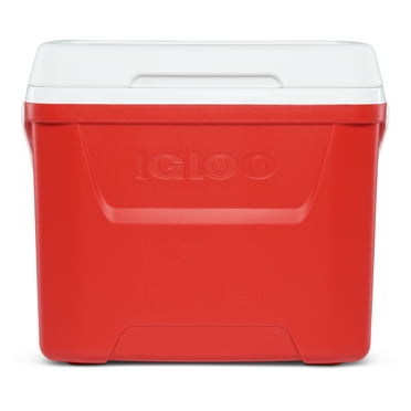 Igloo 28 QT Laguna Ice Chest Cooler, Red