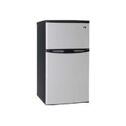 FRIGIDAIRE 3.2 Cu Ft Double Door Top Freezer Refrigerator, Stainless