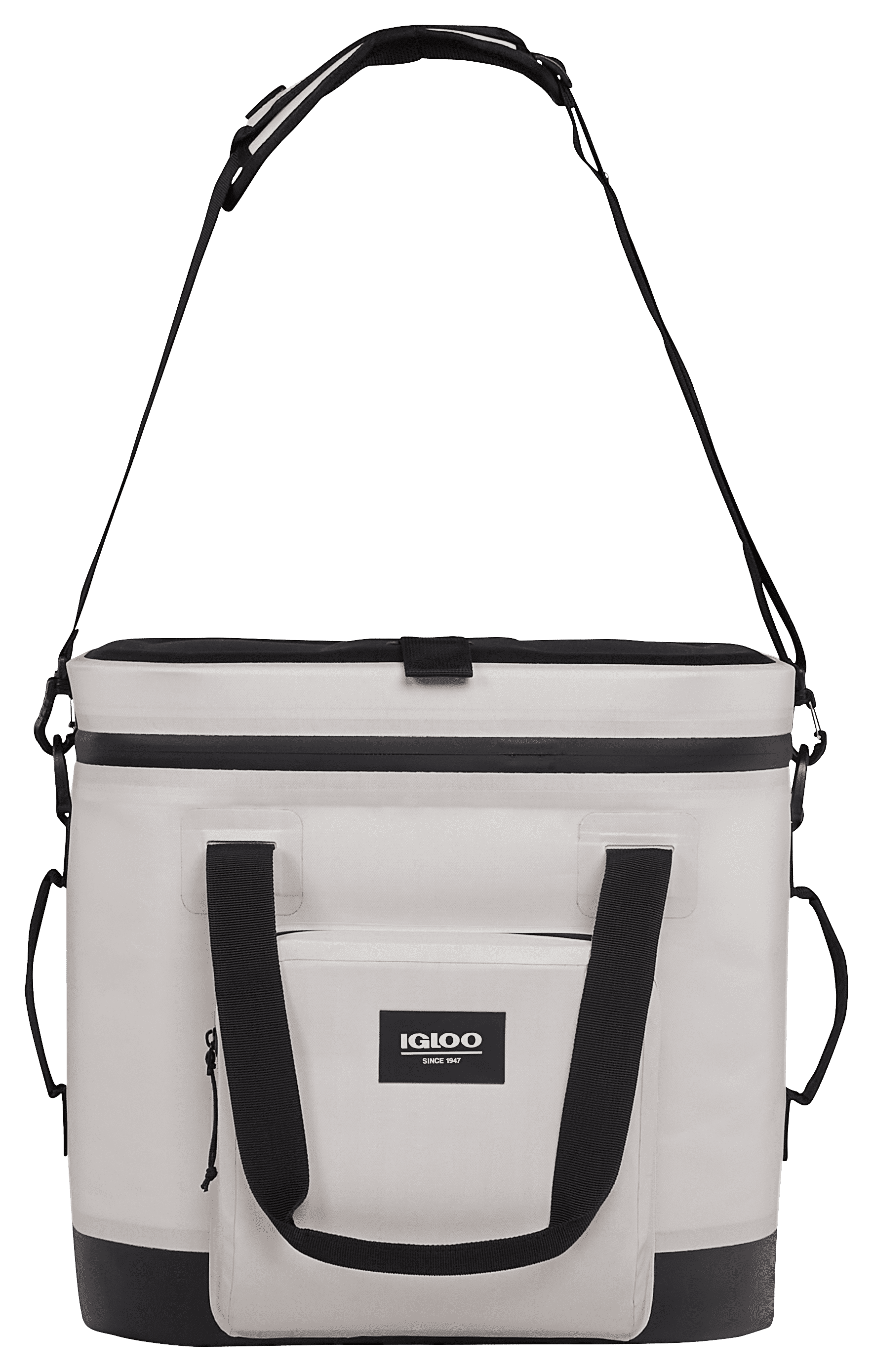 Bone White Large Insulated Cooler Bag with Wheels