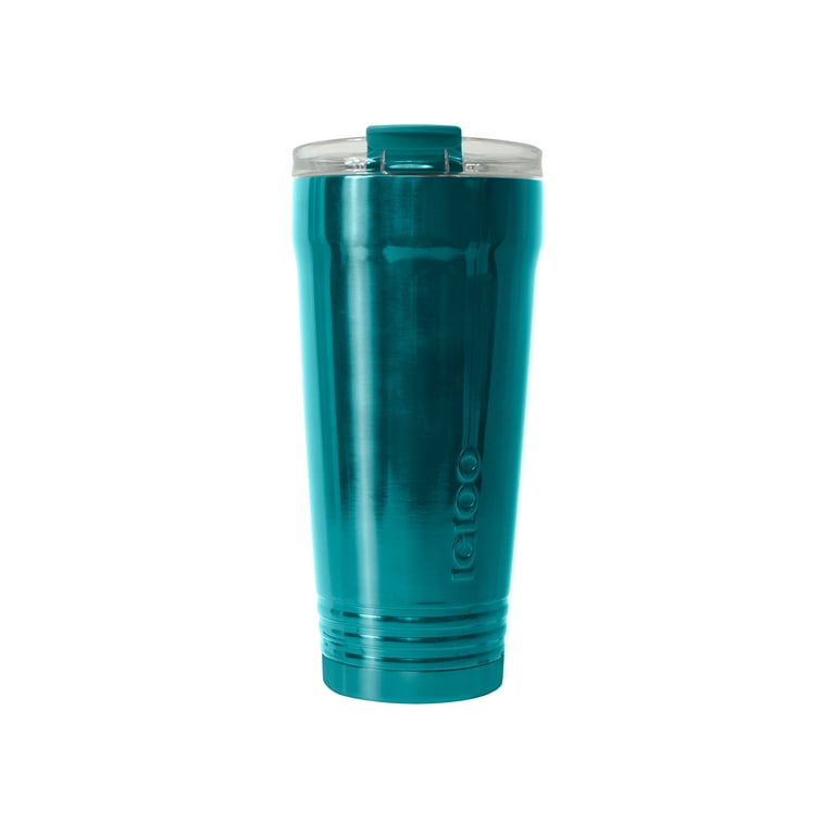 Zak Designs 30oz Stainless Steel Insulated Travel Tumbler with 2-in-1 Lid for Hot & Cold - Jade