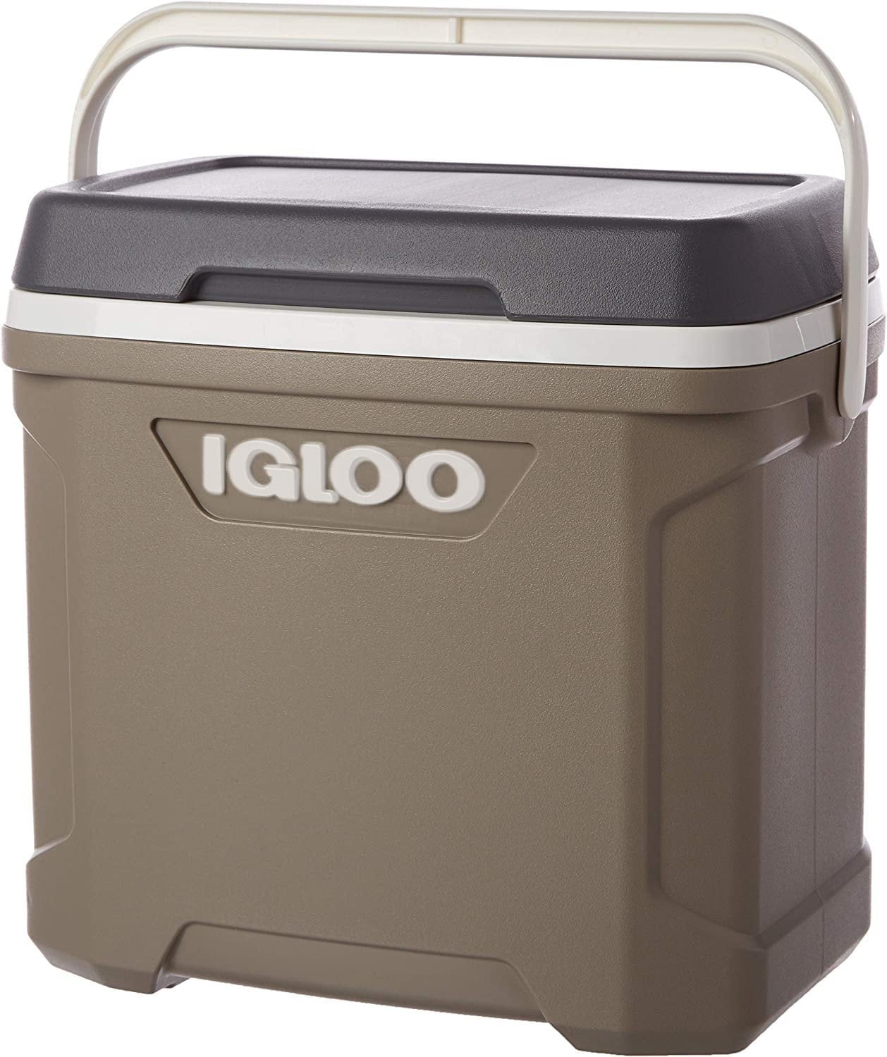 Igloo 30 qt. Profile II Hard Cooler - Carbonite/Sandstone — Heavy-Duty Construction, Professional Use