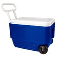 thumbnail image 1 of Igloo 38 QT Wheelie Cool with wheels - Blue, 1 of 2
