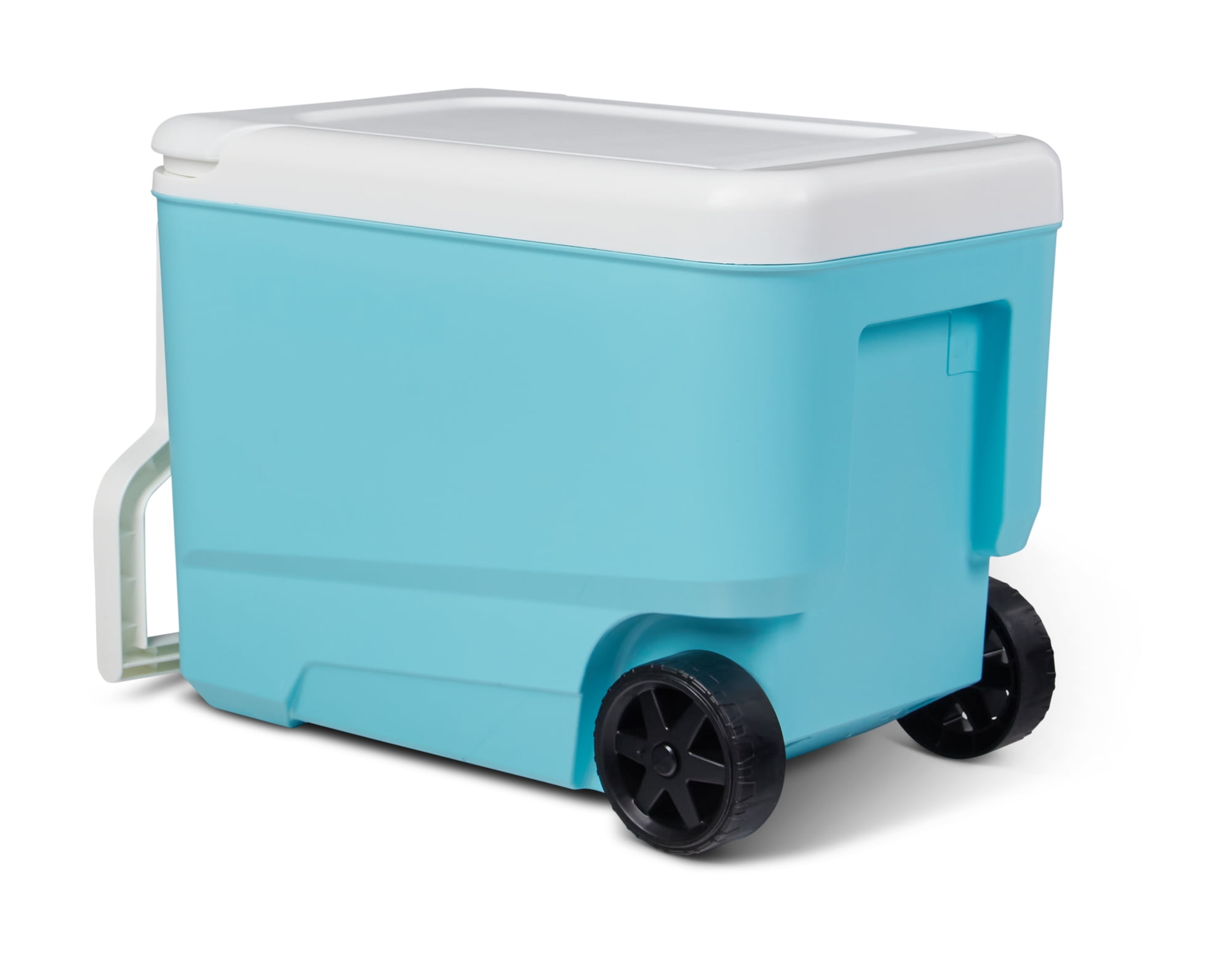 Igloo 38 qt. 'Wheelie Cool' Hard Ice Chest Cooler with Wheels - Blue