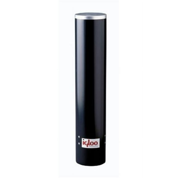 Igloo  4-4.5Oz. Cup Dispenser Black Plastic