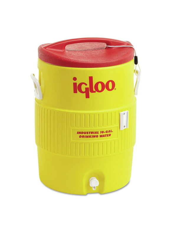 Igloo 4101 10 GAL YELLOW/RED PLASTIC IND