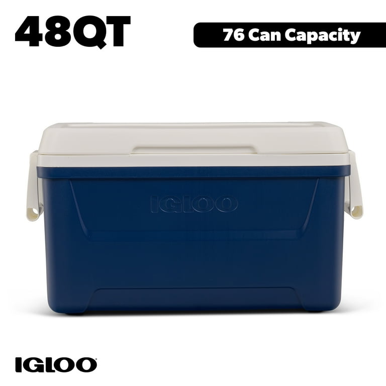 Igloo 48 QT Laguna Cooler with Hard Sided & Cool Riser Technology