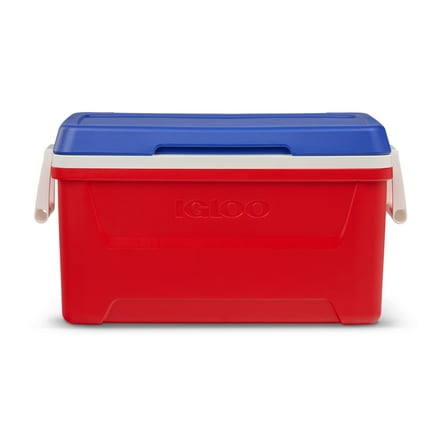 Igloo 48 QT Laguna Ice Chest Cooler, Red White & Blue