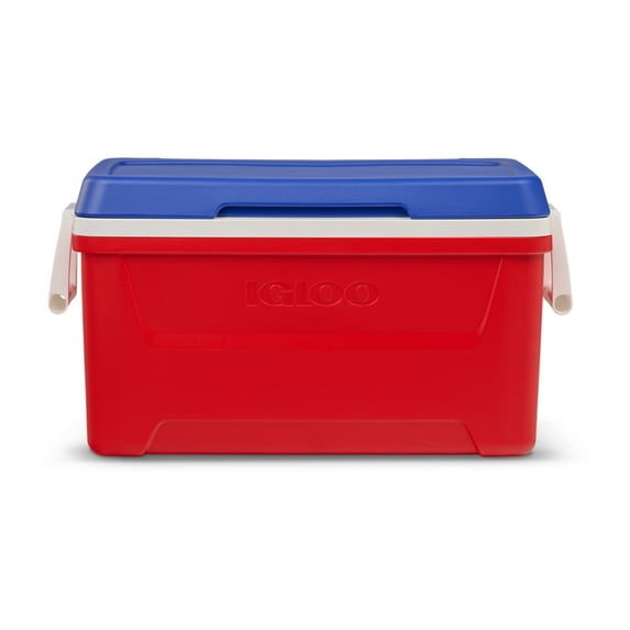 Igloo 48 QT Laguna Ice Chest Cooler, Red White & Blue
