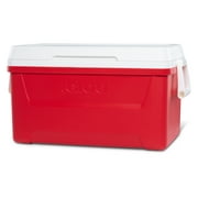 Igloo 48 QT Laguna Ice Chest Cooler, Red