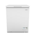 thumbnail image 1 of Igloo 5.0 Cu. Ft. Chest Freezer With Removable Basket, Free-Standing Door Temperature Ranges From-10° to 10° F, Front Defrost Water Drain, Perfect for Homes, Garages, Basements, RVs, White, 1 of 7