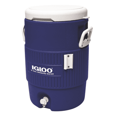 Igloo 5 Gallon Heavy-Duty Beverage Cooler, Blue