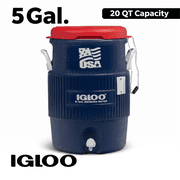 Igloo 5 Gallon Heavy-Duty beverage Jug, Red White and Blue