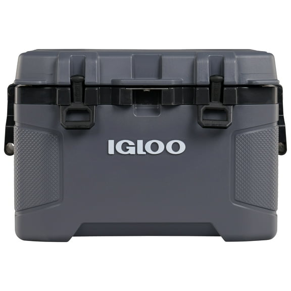 Igloo 50 qt Hard Sided Thermocooler, Carbonite Gray