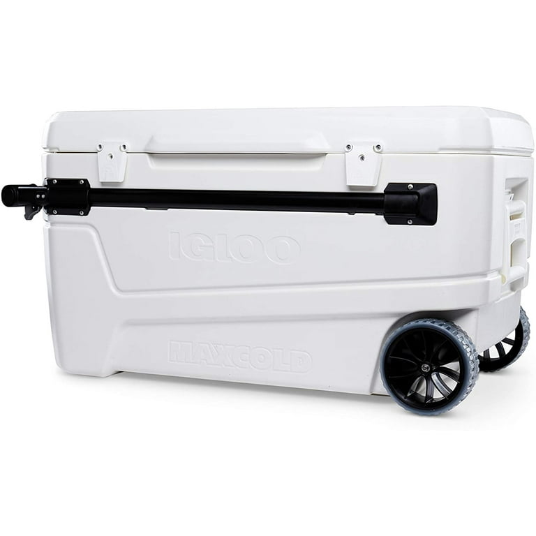 Igloo 110 Qt Glide Pro Wheeled Cooler Portable Large Ice Chest