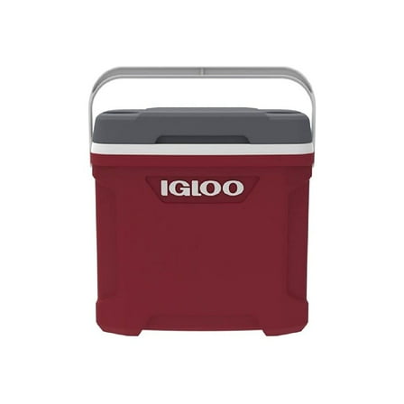 Igloo Latitude 30 QT Cooler Box - Red/Meteorite
