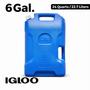 Igloo 6 Gallon Camping Water Storage Container, Blue deal from Walmart