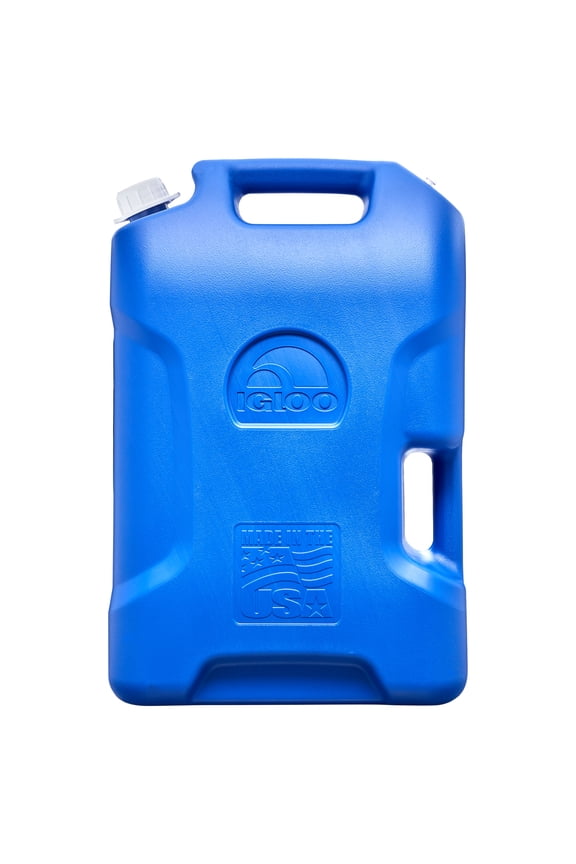 6 Gallon Camping Water Storage Container, Blue