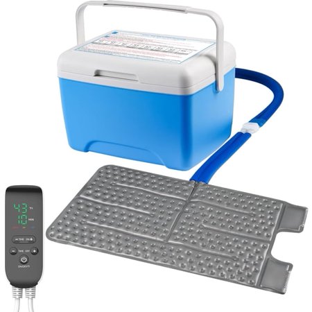 Suncall Cold Therapy Ice Machine with Compression and Timer - XL Universal Pad for Back Lumbar and Full Body Pain Relief