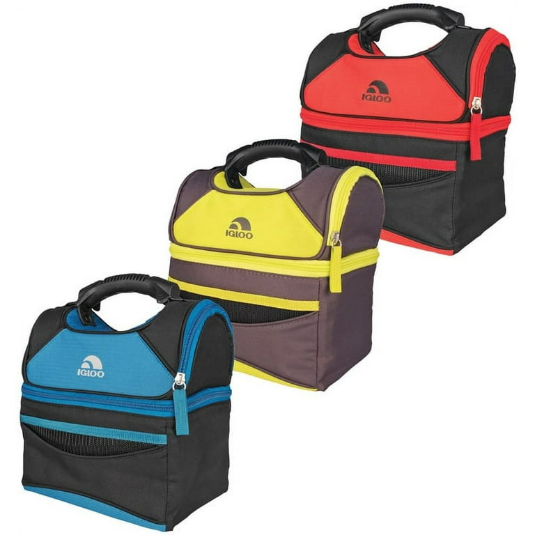 Igloo 62841 Playmate Gripper Lunch Bag Cooler, Assorted