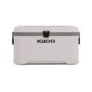 Igloo 70 QT Latitude Marine Ultra Cooler, White and Moonscape Gray