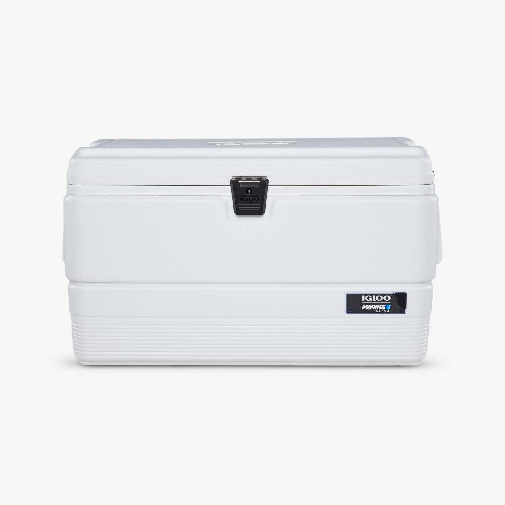 Igloo 72 QT Hard Sided Ice Chest Cooler, White - image 1 of 6