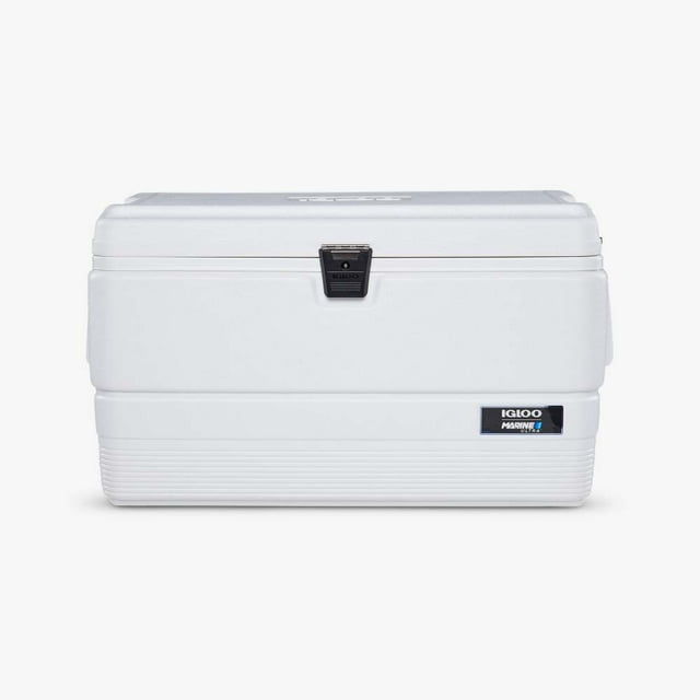 Igloo 72 QT Hard Sided Ice Chest Cooler, White