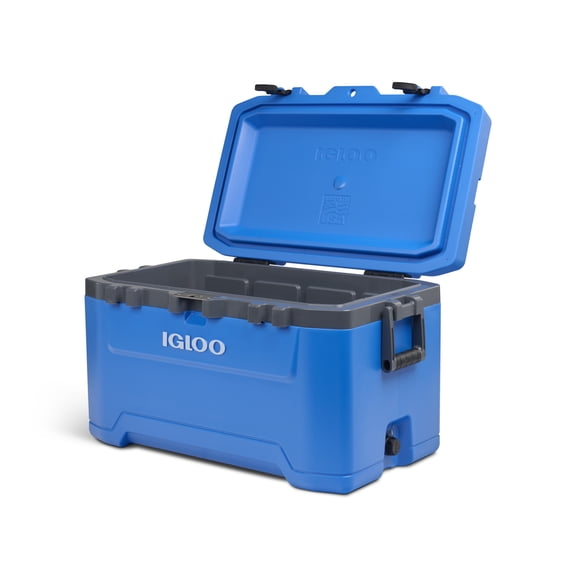 Igloo 72 QT Overland Ice Chest Cooler, Sneaky Blue