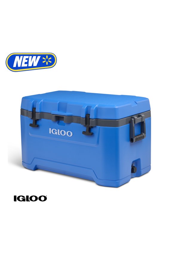 72 QT Overland Ice Chest Cooler, Blue