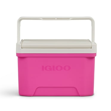 Igloo Small Cooler, 9 Quart Laguna Ice Chest, 13 Can Capacity, Pink