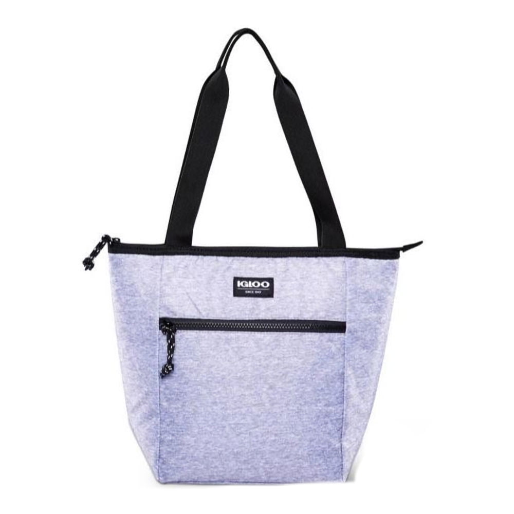 Igloo Active 12 Can Lunch Tote - Insulated Heather Gray/Black 