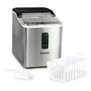 Igloo Automatic Ice Machine Self Cleaning Countertop Ice Maker for Water Bottle & Drinks, Stainless Steel