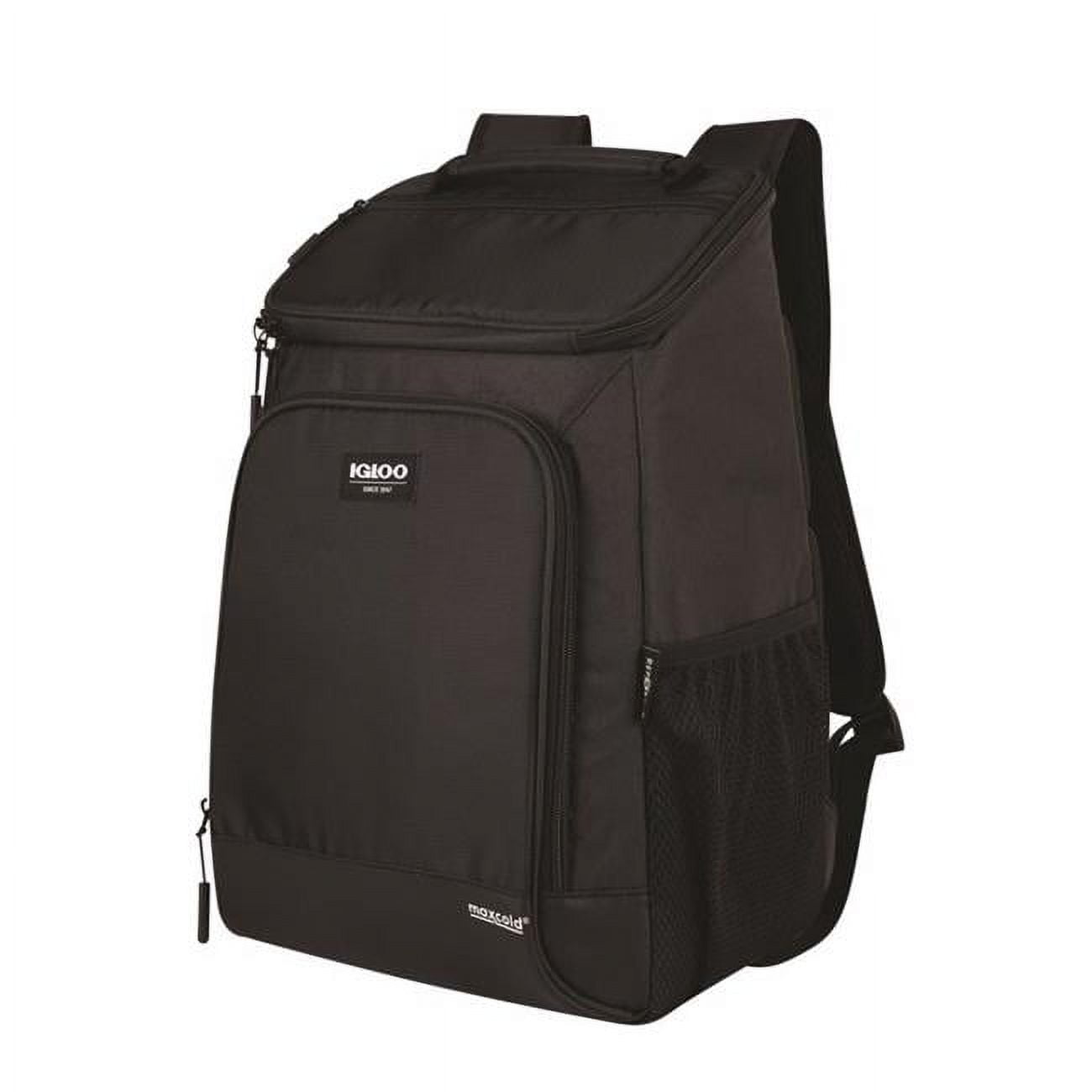 Igloo Backpack Polyester Cooler, Black