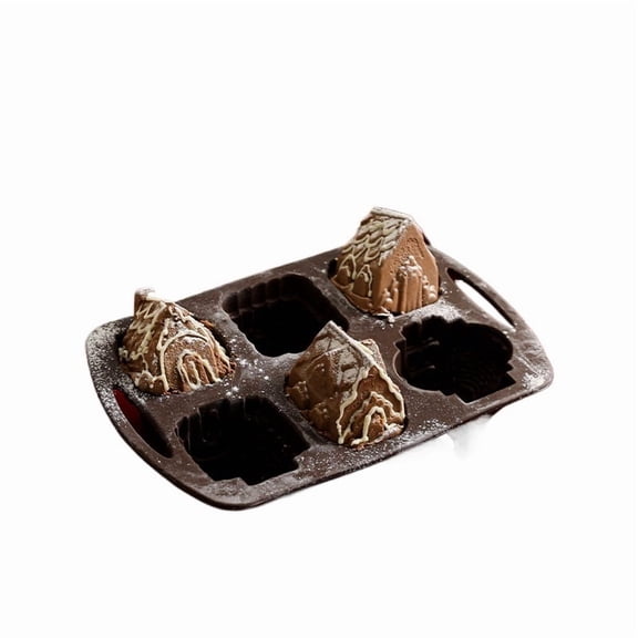 Igloo Castle Silicone Cake Mold - Food-Grade Baking Mold for Cakes, Cookies, and Chocolates