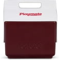 thumbnail image 1 of Igloo Classic Retro Little Playmate Coolers 7QT -  Color Maroon, 1 of 6