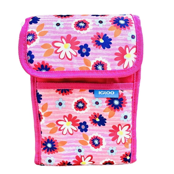 Igloo Cooler Bag Lunch Sack Flower / Pink Peacock