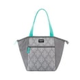 thumbnail interactive-video image 1 of Igloo Essential Tote Lunch Bag Cooler, 14 Can Capacity, Gray and Teal, 1 of 14