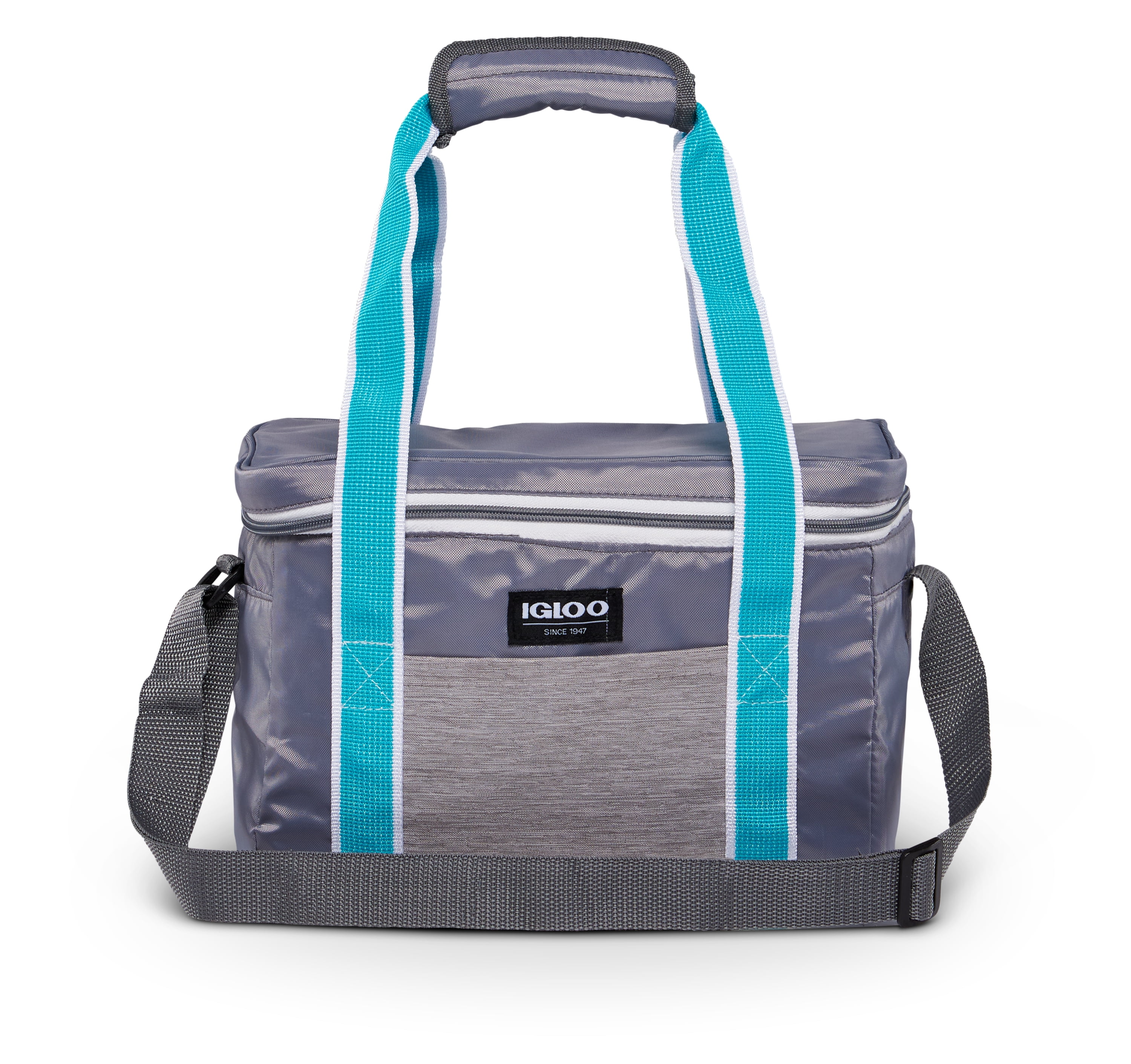 Igloo Heritage 12 Can Capacity Lunch Companion Cooler Bag, Gray