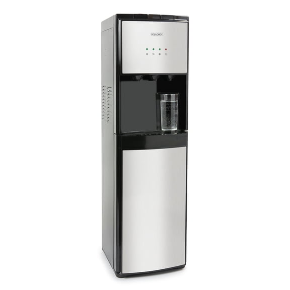 Igloo Hot, Cold & Room Temperature Bottom-Load Water Dispenser, Stainless Steel