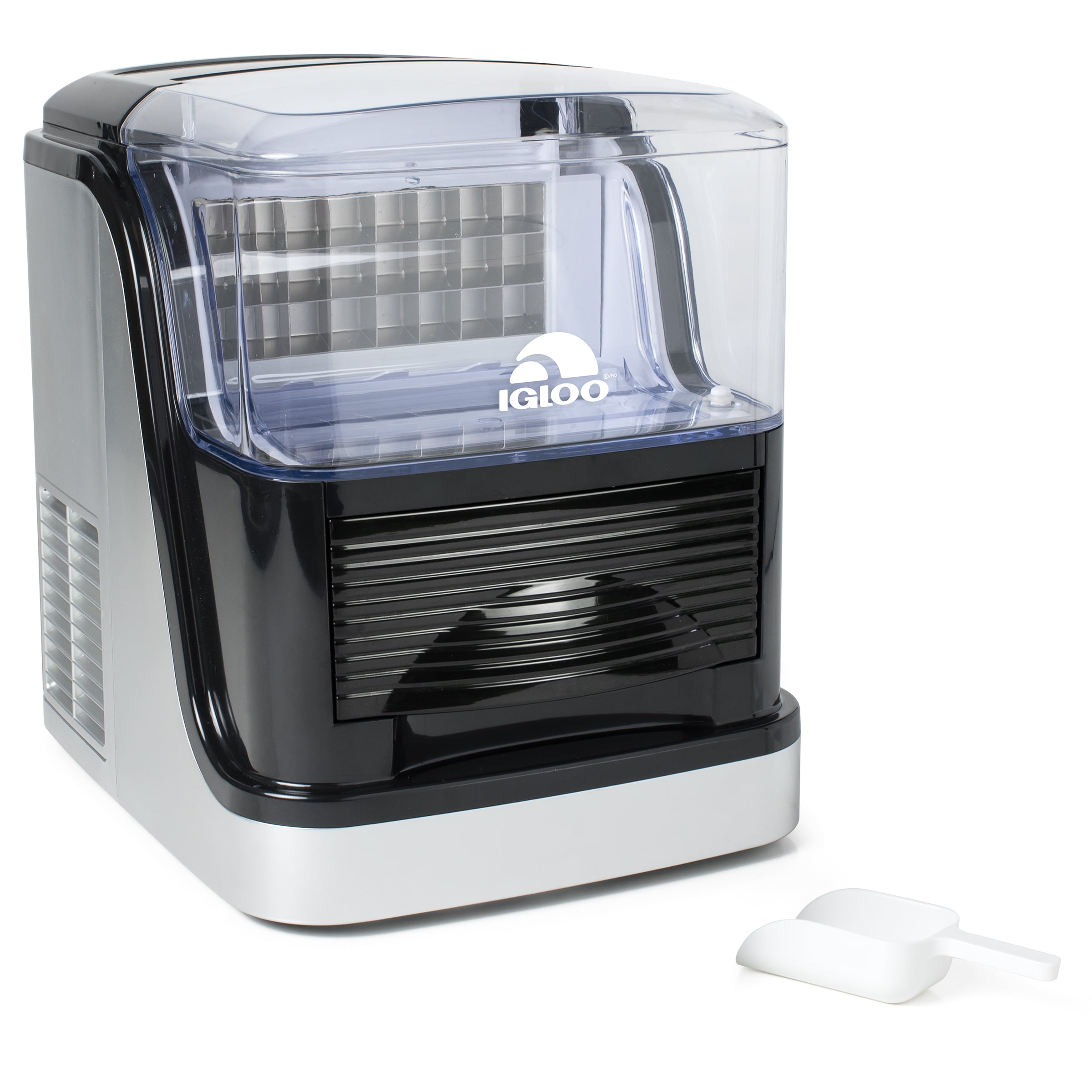 Compact Nugget Ice Maker, 33 lbs/Day Countertop Ice Maker with Soft Chewy  Pellet Ice, Pebble Ice Machine