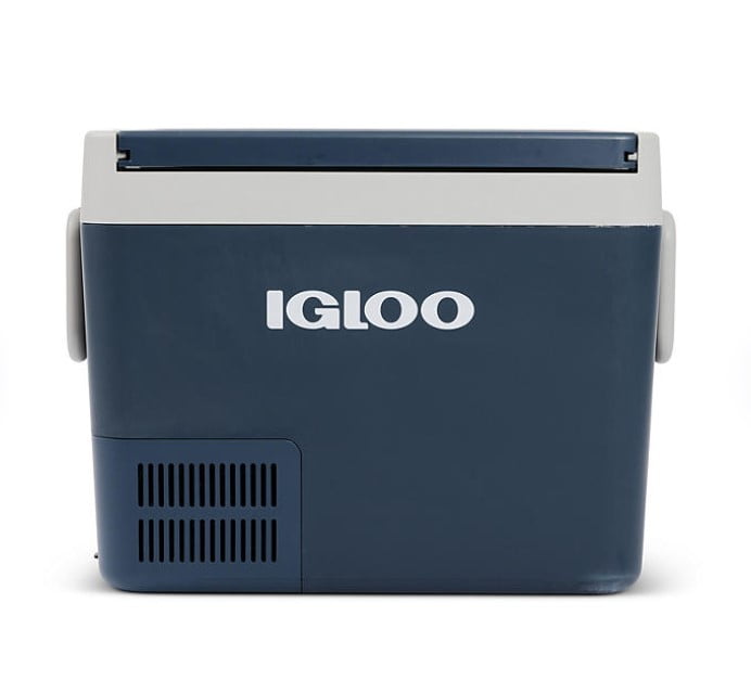 Igloo ICF40 41QT Iceless Electric Compressor Cooler W/Protective Cover, Rugged Blue