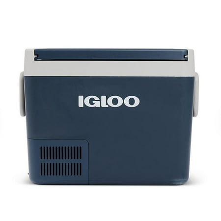 Igloo ICF40 41QT Iceless Electric Compressor Cooler W/Protective Cover, Rugged Blue